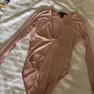 light pink bodysuit